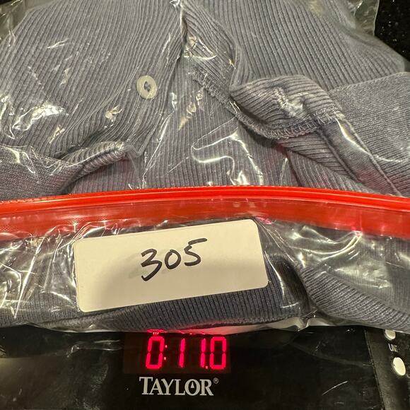 Brandy Melville Crop Shirt Women One Size Blue Collared Buttons Preppy Academia - Picture 9 of 9